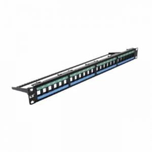 Bản đấu nối cáp 24 port UTP 4 module tháo rời, bao gồm thanh quản lý cáp, không bao gồm Modular Jack