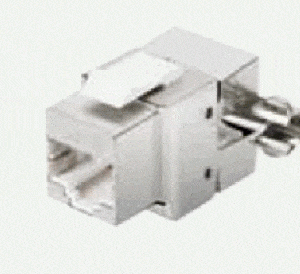 Đầu nối cáp UTP CAT6,180o,có mã màu T568A/B,dạng RIDC,xx, có bọc chống nhiểu