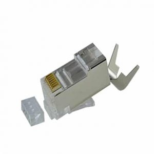 Đầu nối cáp UTP CAT6A, có vỏ bọc nhiễu