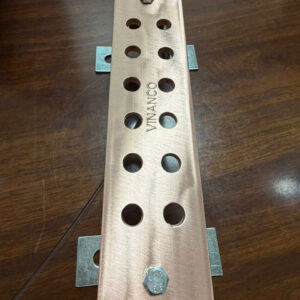 Thanh Đồng Tiếp Địa 1000x100x10mm VINANCO